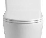 Sapho Avis Wc Kombi, Vortex Rimless, Spodní/zadní Odpad, Bílá