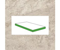 Castelvetro Quartz Stones Silver Gradone Torato Ang. DX 30x60 (20mm)