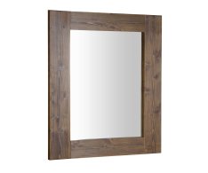 Sapho Brand Zrcadlo V Dřevěném Rámu 60x80cm, Mořený Smrk