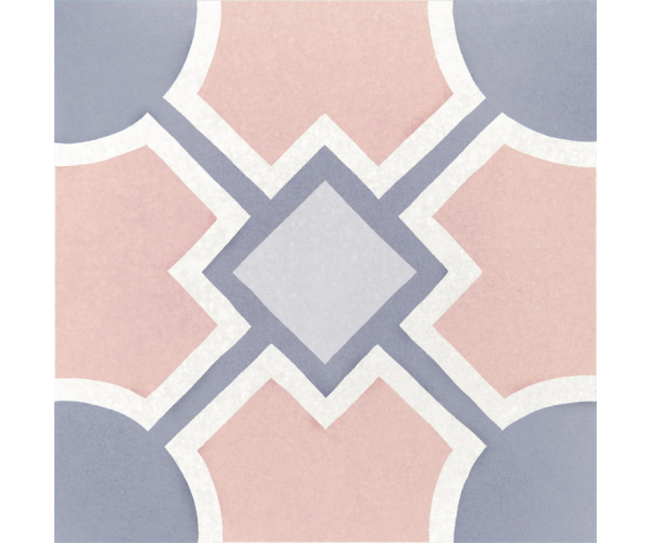 Vzorovaná dlažba Equipe Caprice Deco Solstice Pastel 20x20