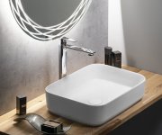 Isvea Infinity Rectangle Keramické Umyvadlo Na Desku, 50x36cm, Bílá Mat