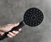 Sapho Pax Sprchový Sloup S Pákovou Baterií, černá Mat
