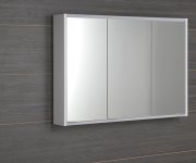 Sapho Batu Galerka 100x71x15cm, 2x Led Osvětlení, Bílá Lesk
