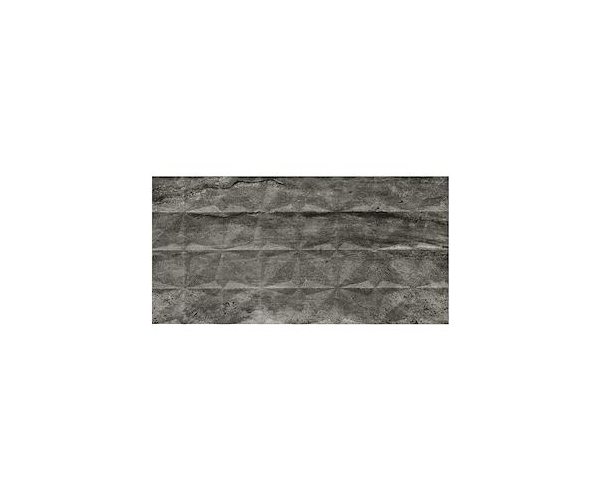 Obklad jako kámen Coem Reverso2 Diamond Black 30x60 Nat. Rett. - antracitová