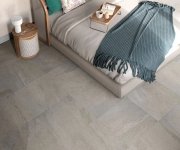 Dlažba jako kámen Polis Sirius Castor 60x60 Rett. - šedá